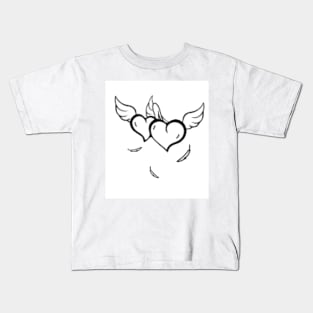 Wight &Balck Lovers Kids T-Shirt